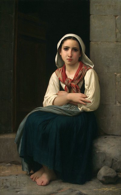 Yvonnette by William Adolphe Bouguereau